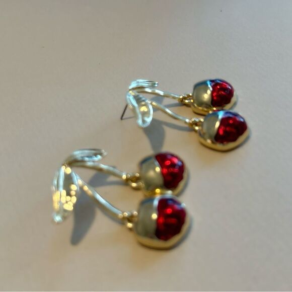 Cherry earrings M907 - Picture 4 of 5